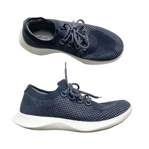 Allbirds gray knit running sneakers